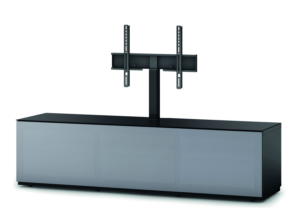 STA261T - Schwarz, Stoff Grau, Sockel