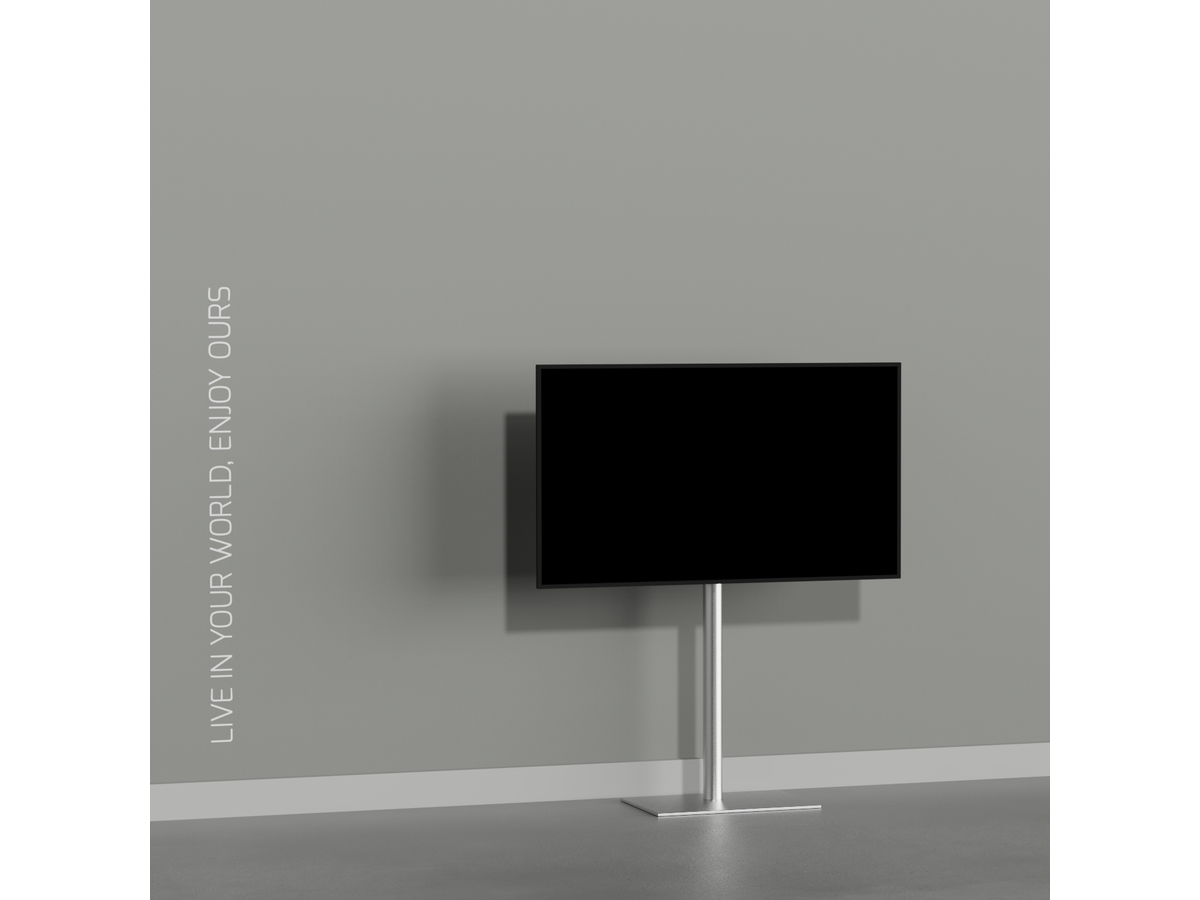 TILE100S01B - TV-Ständer für Sonos BEAM, Edelstahl