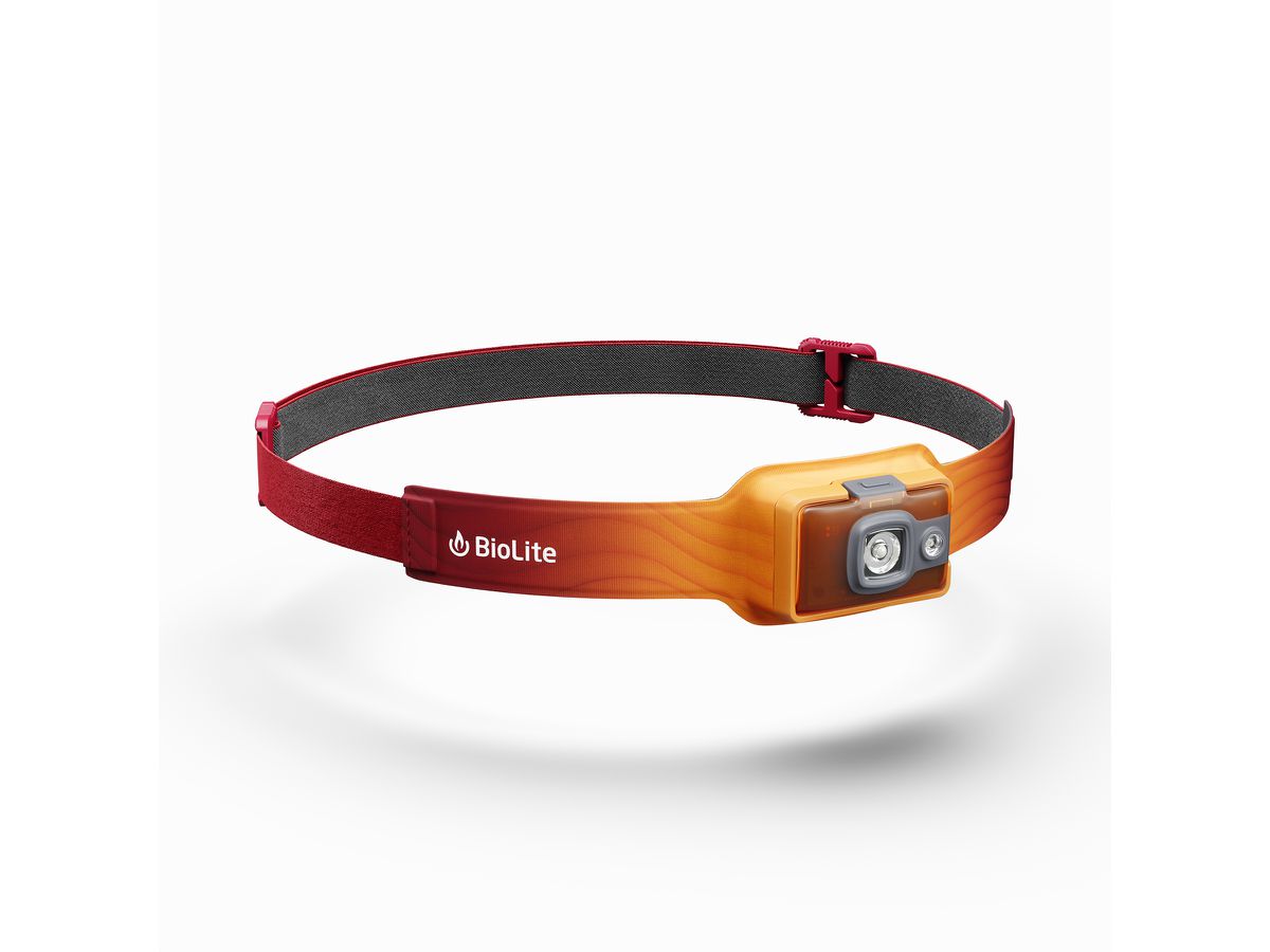 BioLite Headlamp 325 - yellow/red, Lampe frontale 325 Lm