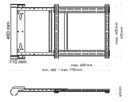 LRM-901-S - Lava Halterung mit IR Fernbedienung