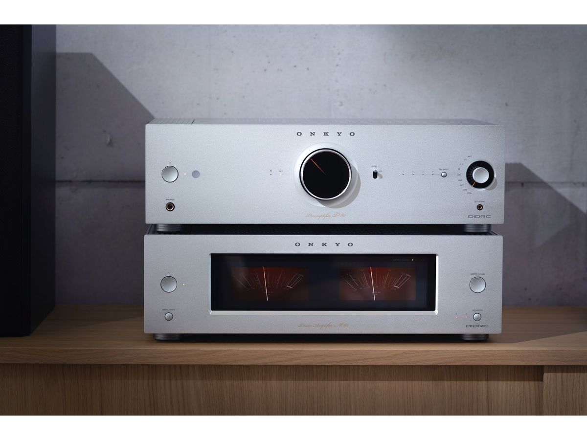 P80S - Network Pre-Amplifier, argent