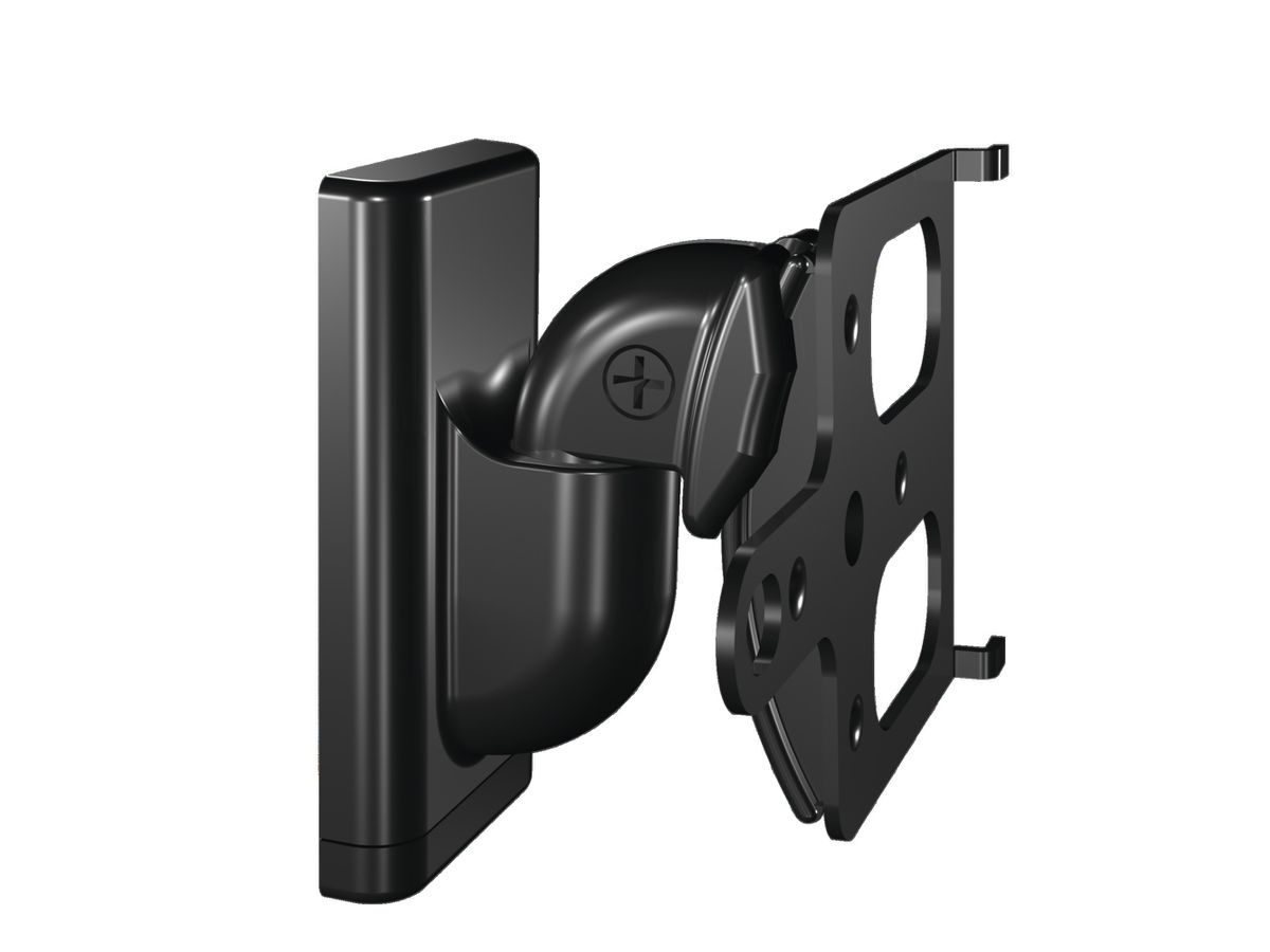 Wandhalter Paar zu Sonos ONE, PLAY:1 & 3 - schwarz