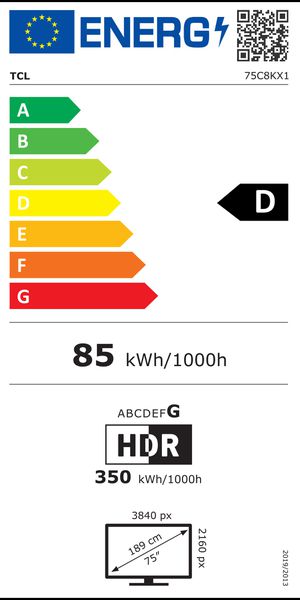 Energy label 252567