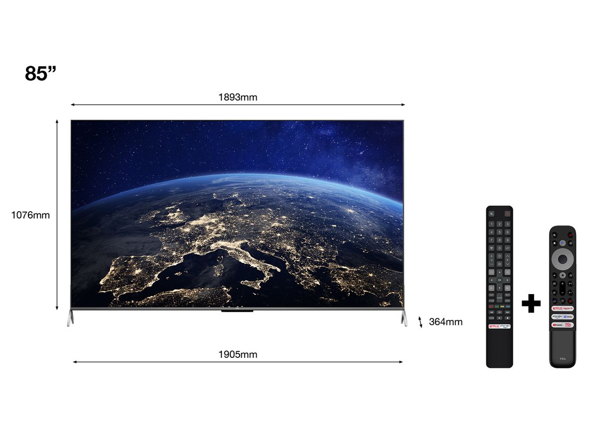 85C735 - 85 Zoll 4K UHD SmartTV,GoogleTV,120Hz