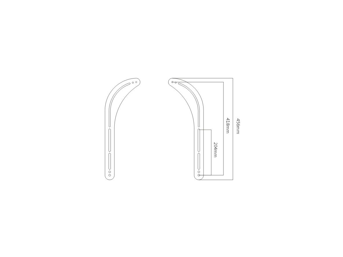 SBU01 - Universal Soundbar Halter