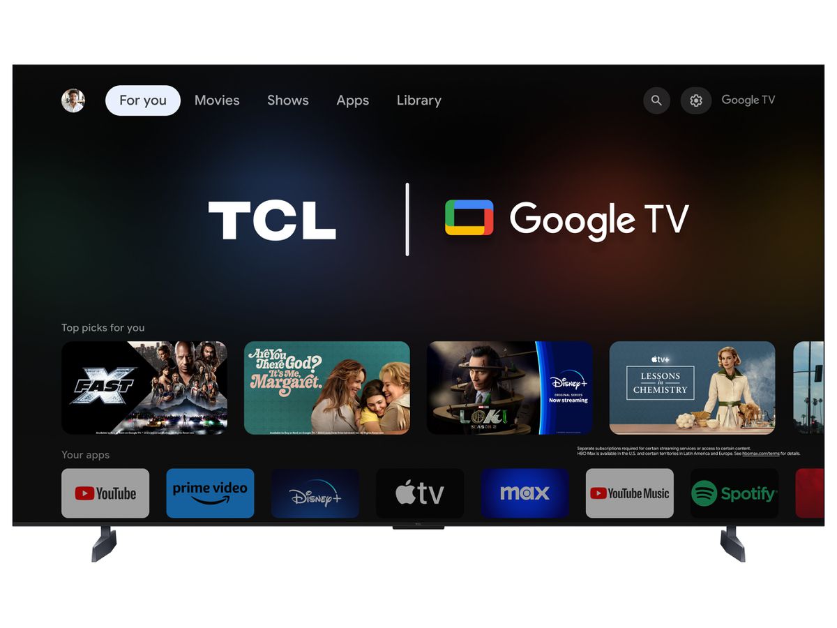 85C855 - 85 Zoll, 4K UHD, MiniLED, GoogleTV, 144H