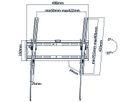 WMT002 - Wandhalterung neigbar 37"-70"