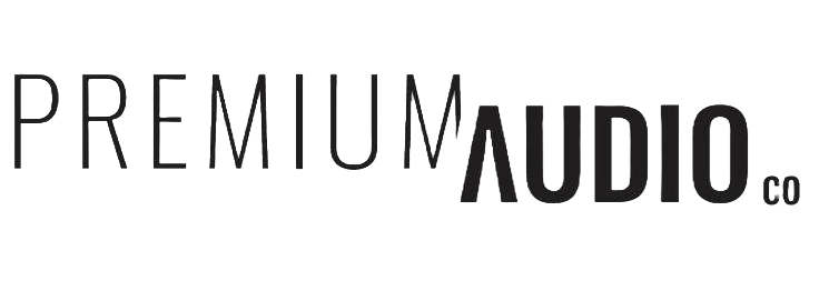Logo von Premium Audio Company in Schwarz