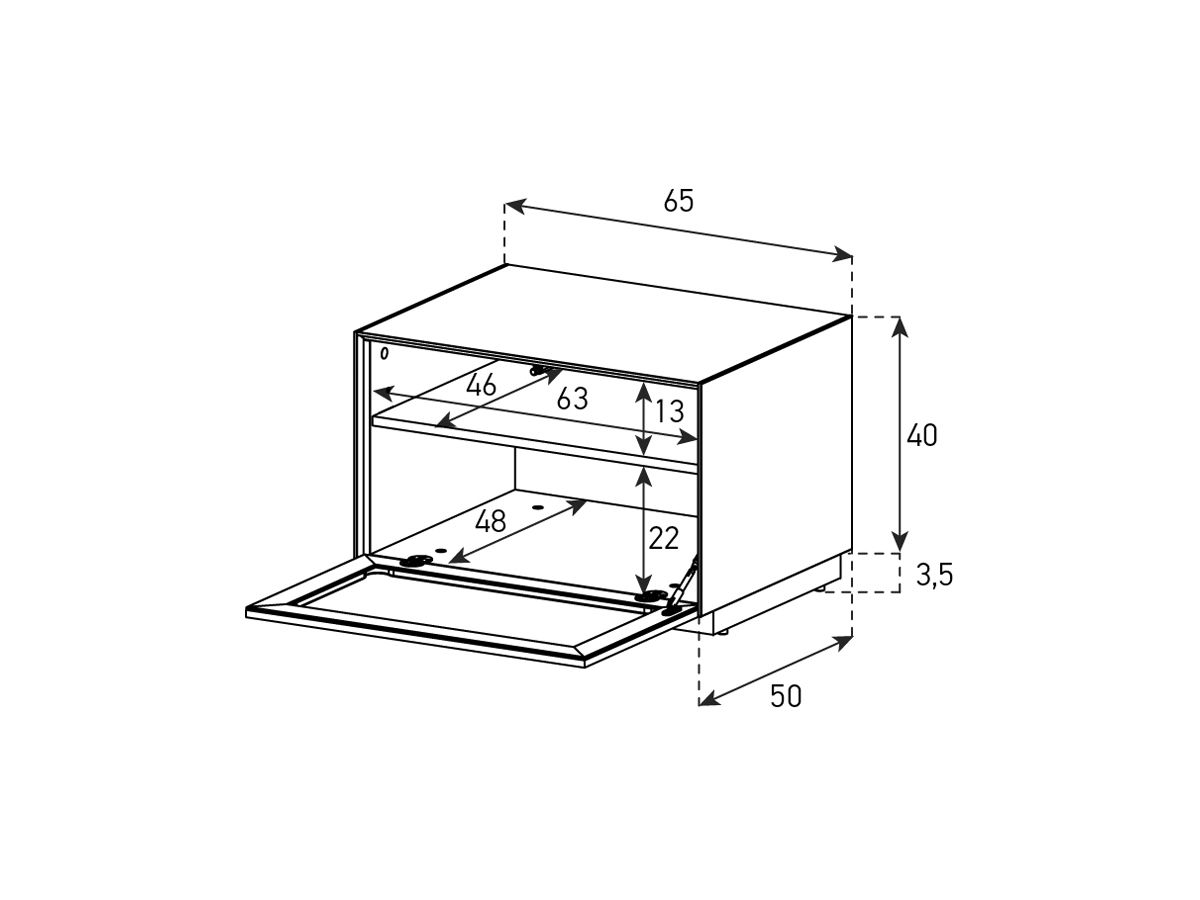 EX20-T Graphit Sockel 2cm Version C