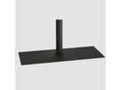 CAV-SOLID-B - Base acier noir 70x30 cm