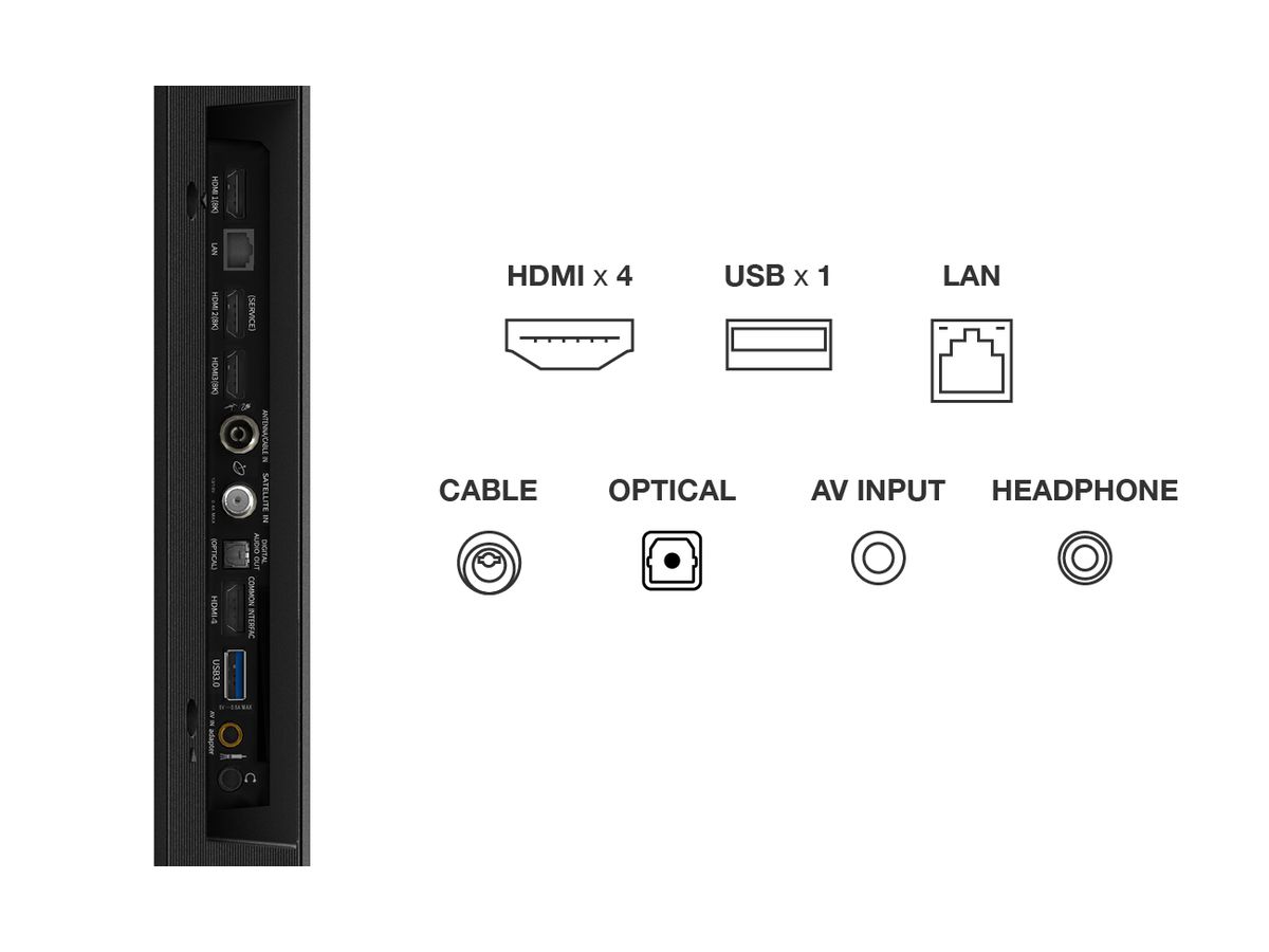 85X925PRO - 85 pouces 8K Q1000 mLED, 100Hz DV IQ, HF