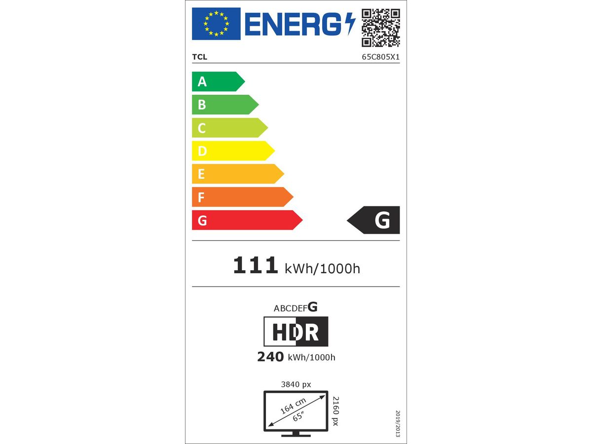 TV Mini LED TCL 65C805 Google TV