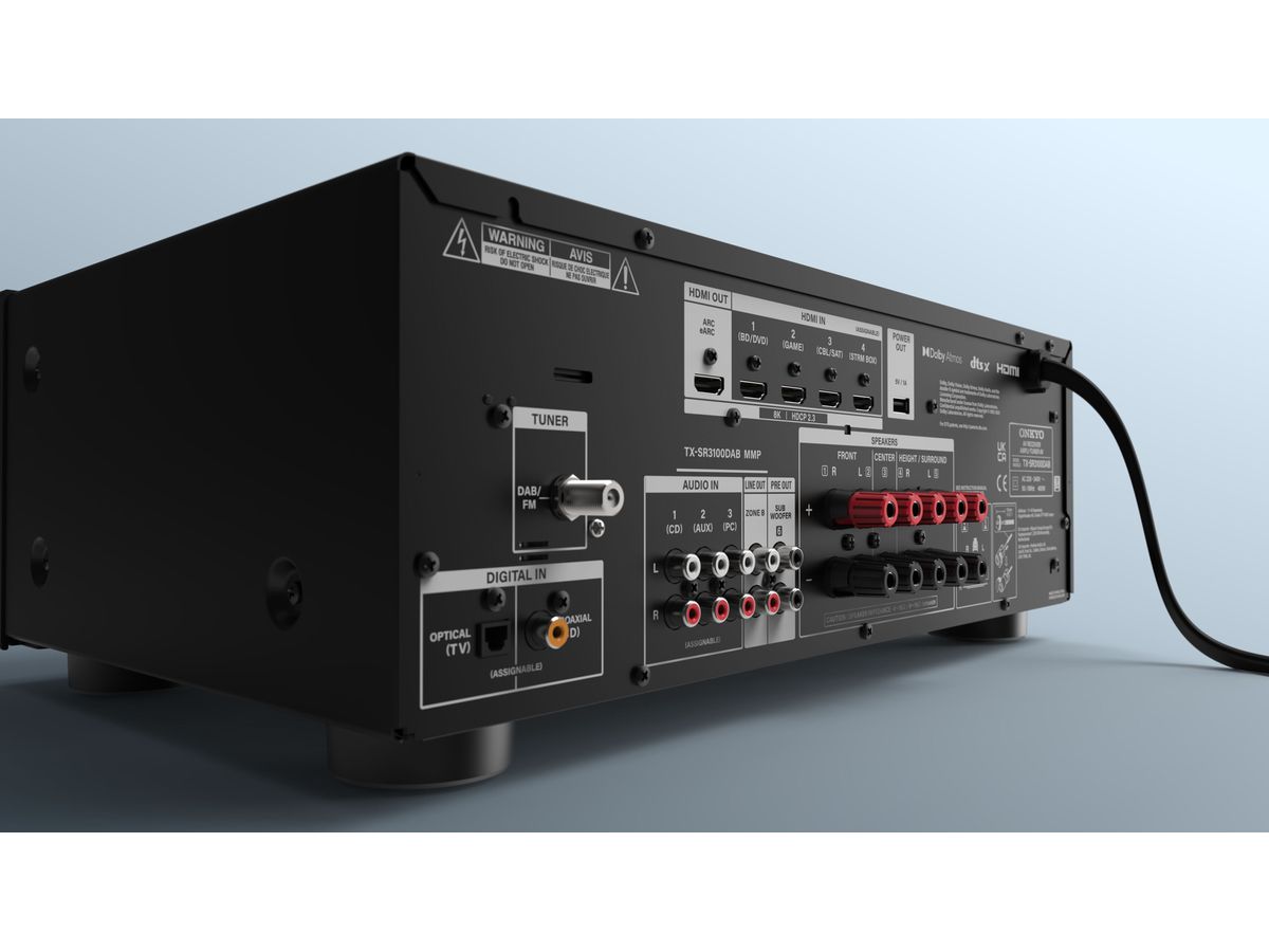 TX-SR3100 DAB - AV-Receiver, noir