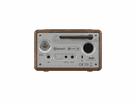 RELAX, Walnuss - Silber - radio Internet compacte