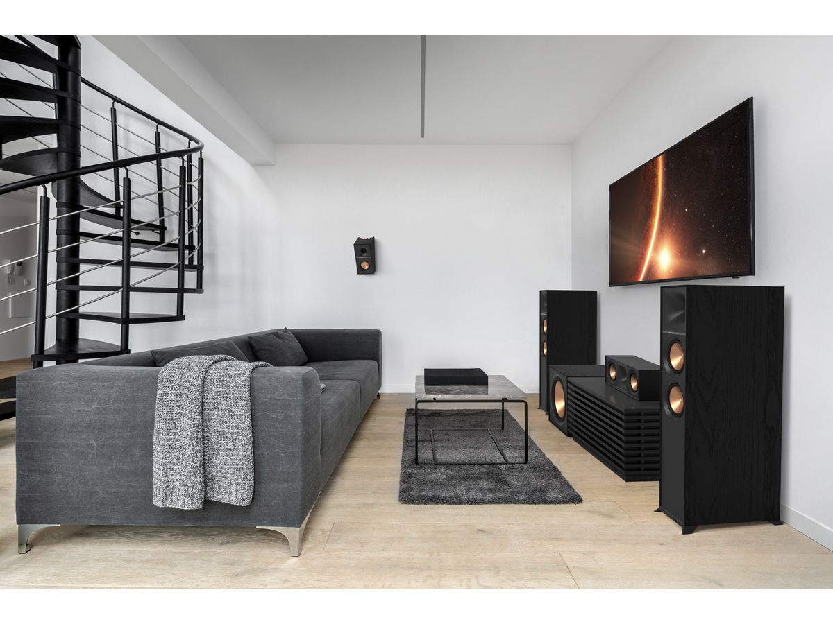 R-600F - Black, Floor Speaker