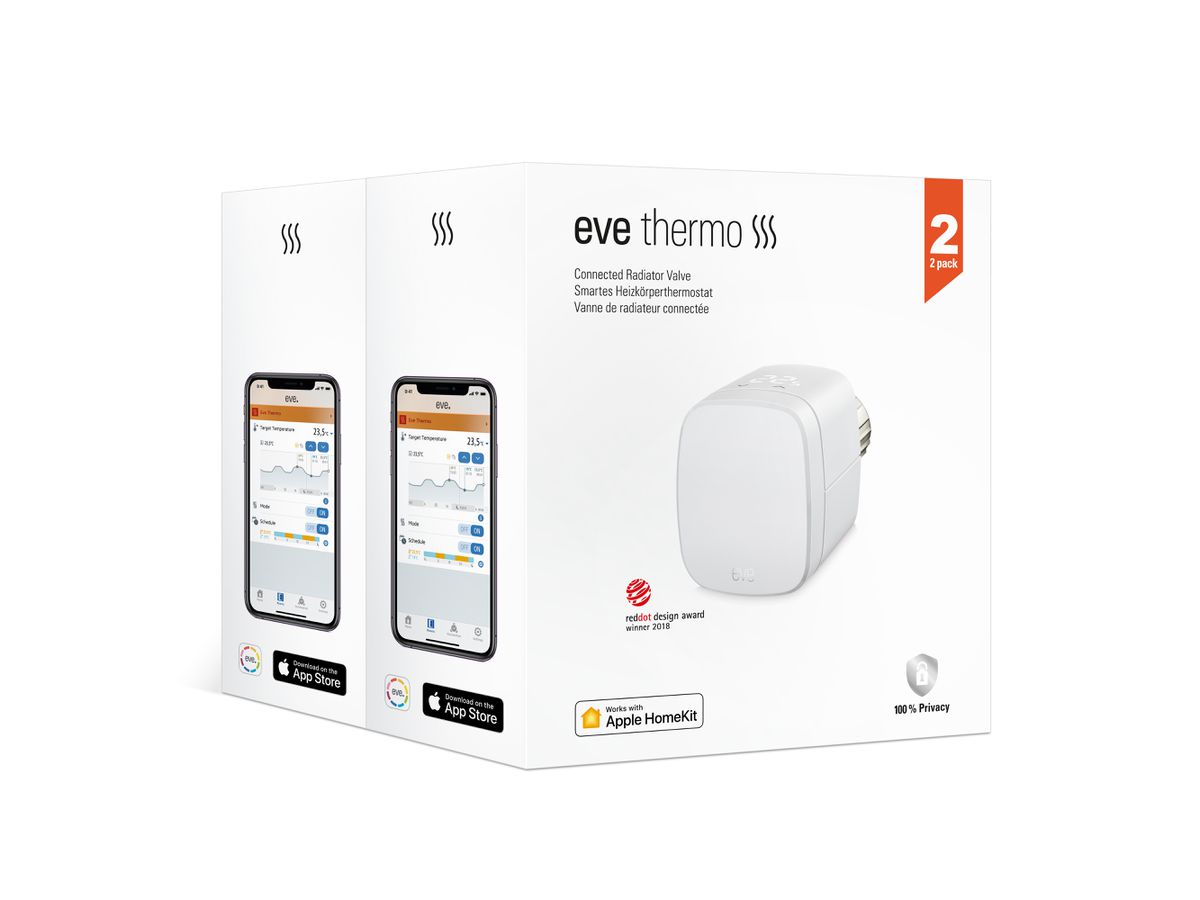 Thermo (Gen 4) 2er Pack - Smartes Heizkörperthermostat