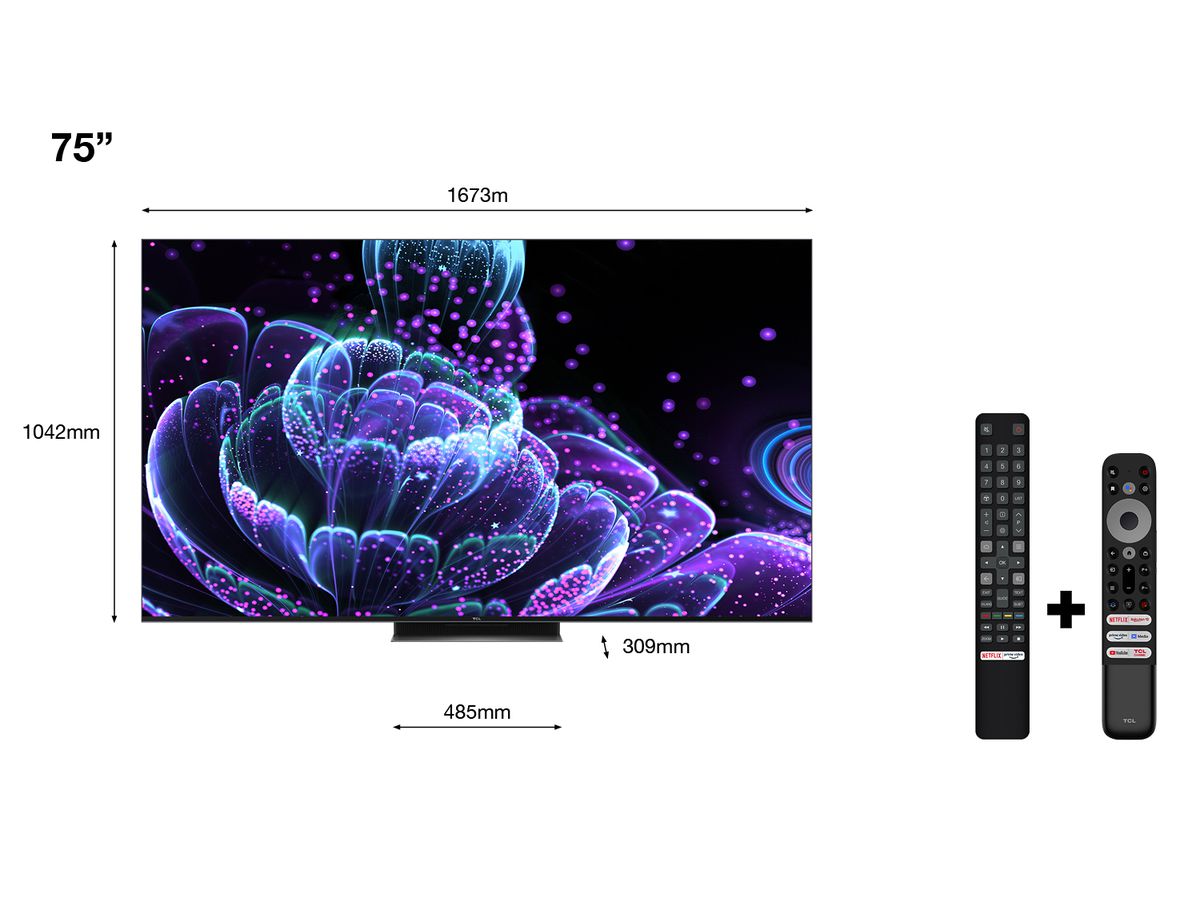 75C835 - 75 Zoll 4K UHD SmartTV,GoogleTV,mLED