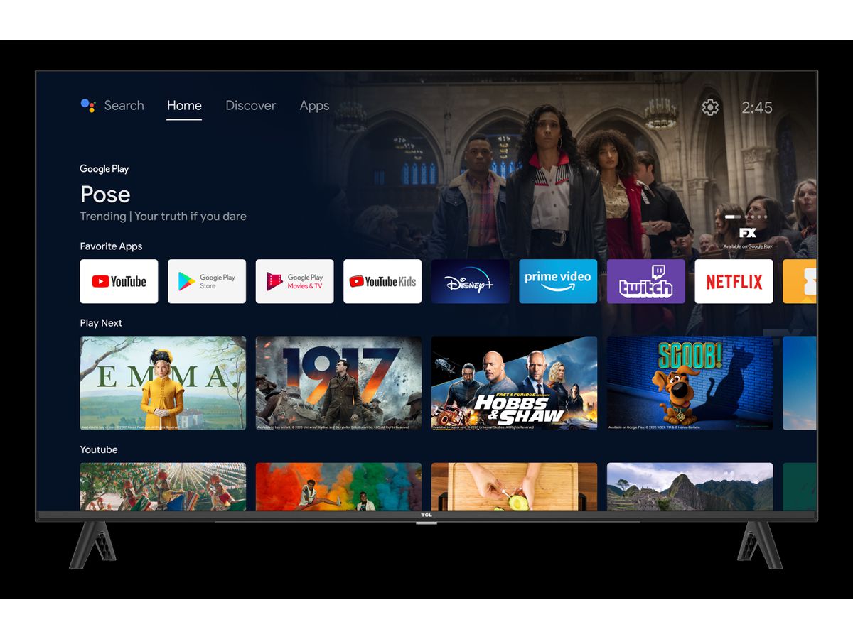43S5400A - 43 Zoll, FHD, LED, AndroidTV