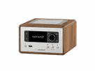RELAX, Walnuss - Silber - radio Internet compacte