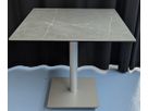 Salontisch 79x79cm mit Lift - Keramik CHMB, Metall Grau