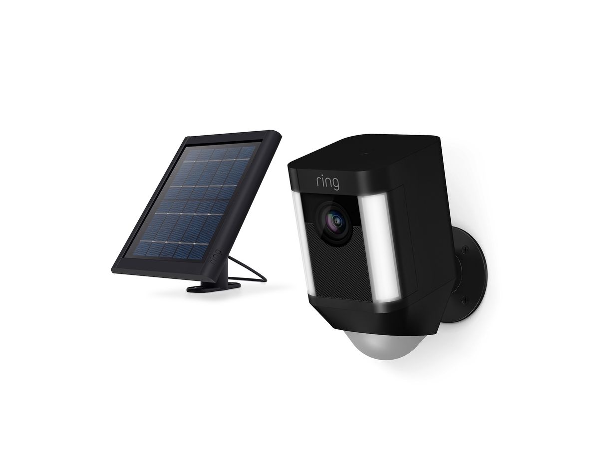 Solar Panel - pour Spotlight Cam Stick Up Cam noir