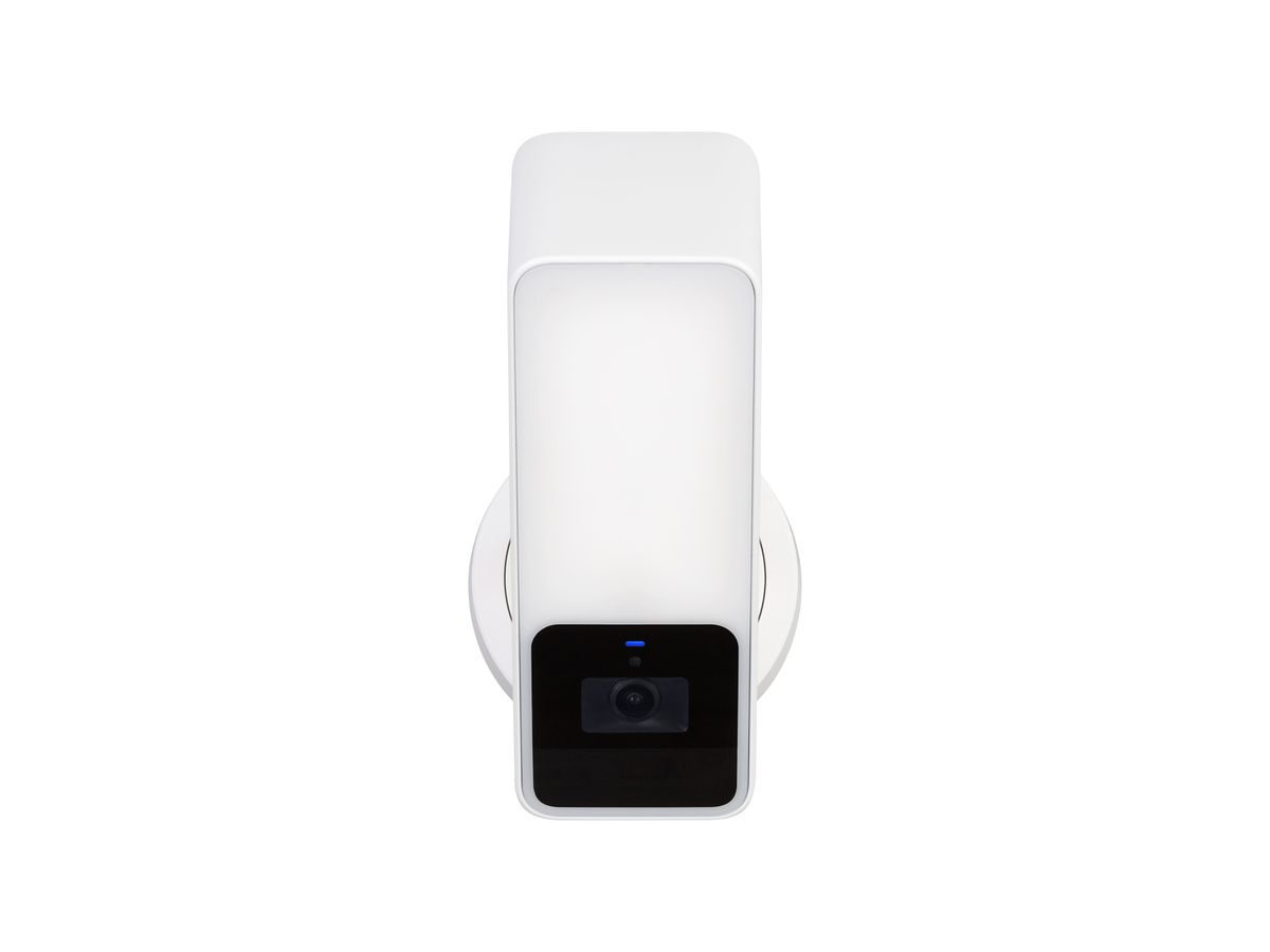 Outdoor Cam - White Edition - Smarte Flutlichtkamera weiss blanc