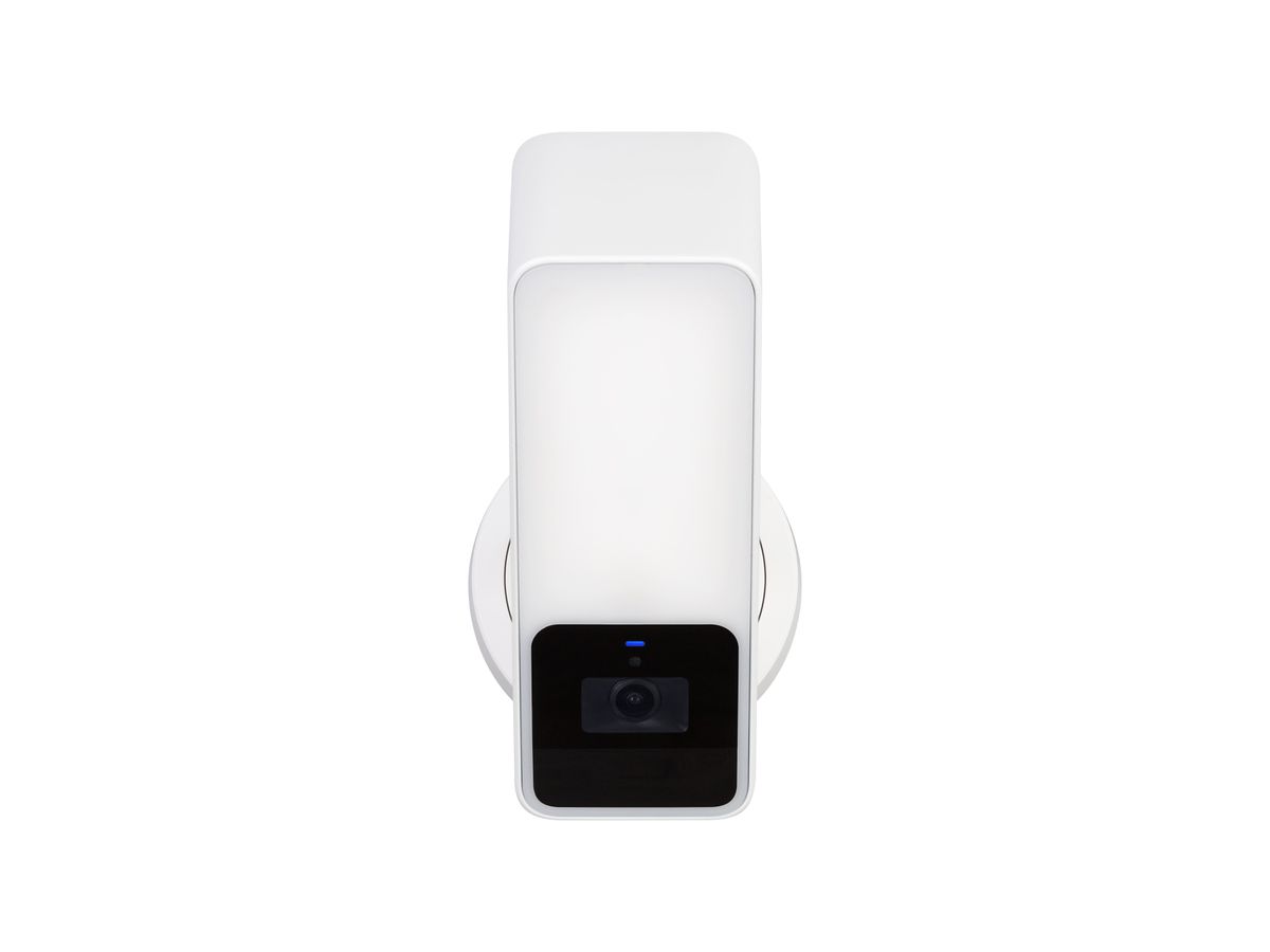 Outdoor Cam - White Edition - Smarte Flutlichtkamera weiss