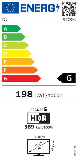 Energy label 252375