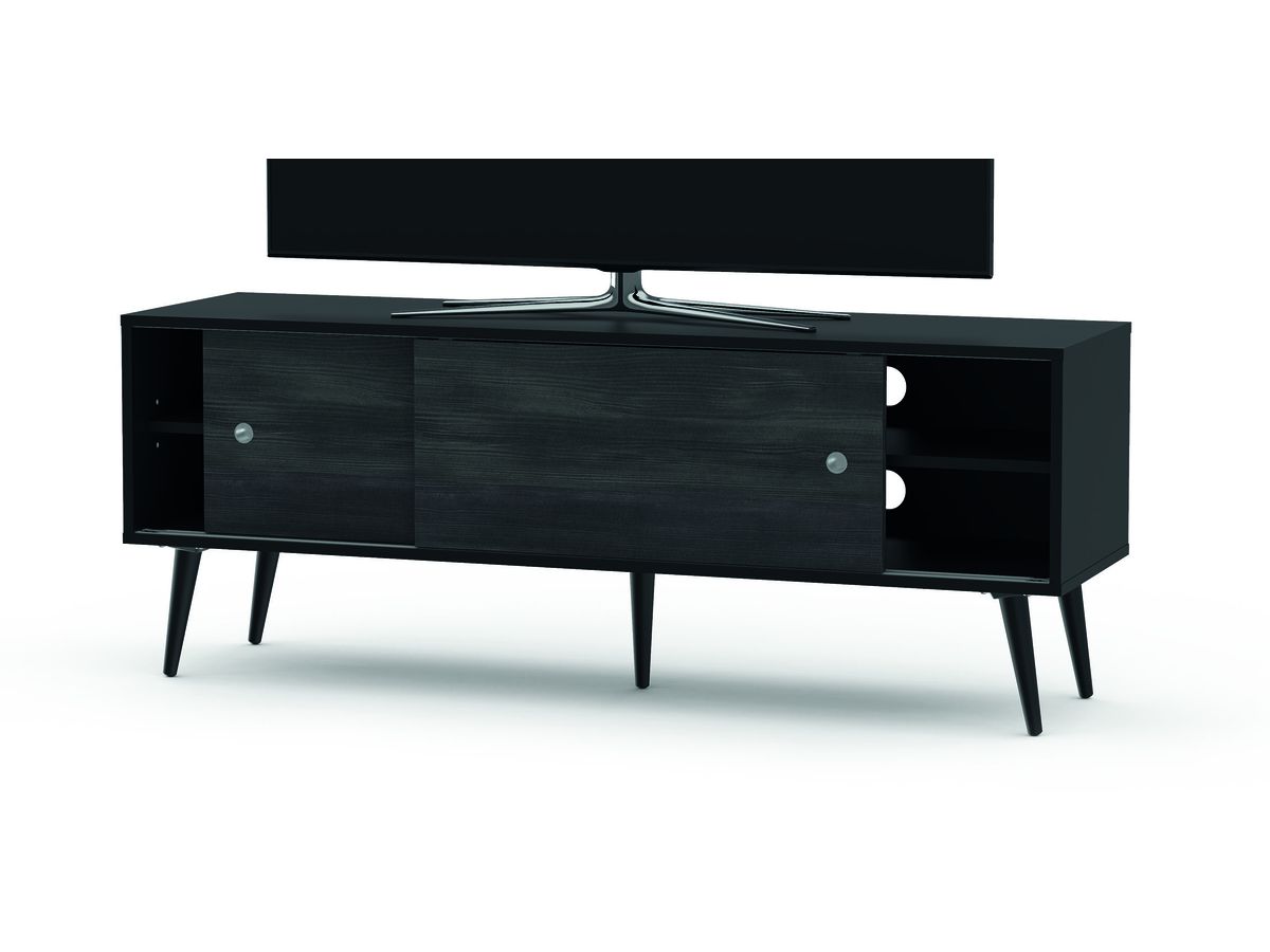 Retro 140 - Body Schwarz, Front Nordic Wood