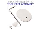 WSHSH1-W2 - Support pour Sonos Ace, blanc