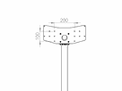 CAV-V01 - Montageplatte Universell 400x400