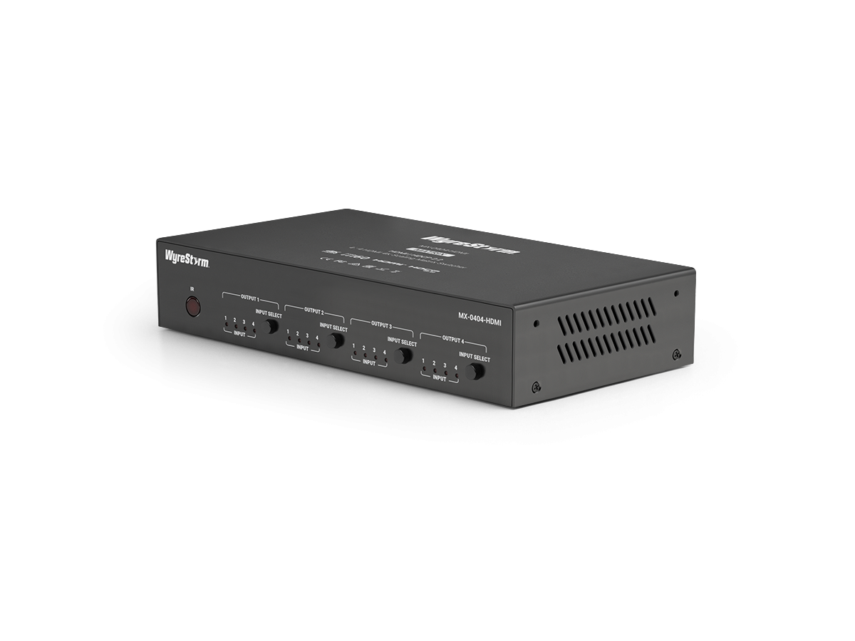 Wyrestorm MX-0404-HDMI - Matrix 4x4 HDMI, Audio Out