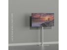 TILE100S01 - TV-Ständer TILE, Edelstahl, 1m, 75-400