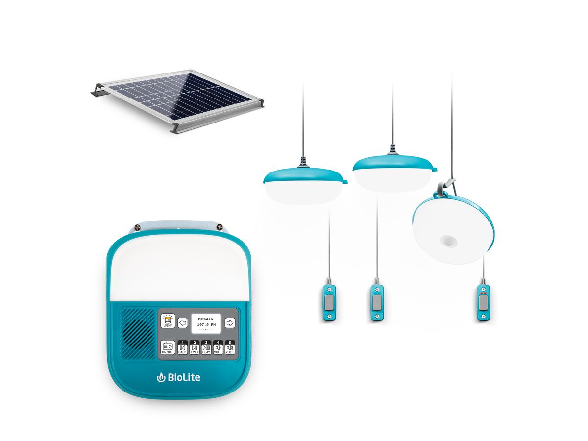 SolarHome 625 - Multiroom Beleuchtungset mit Solarpanel