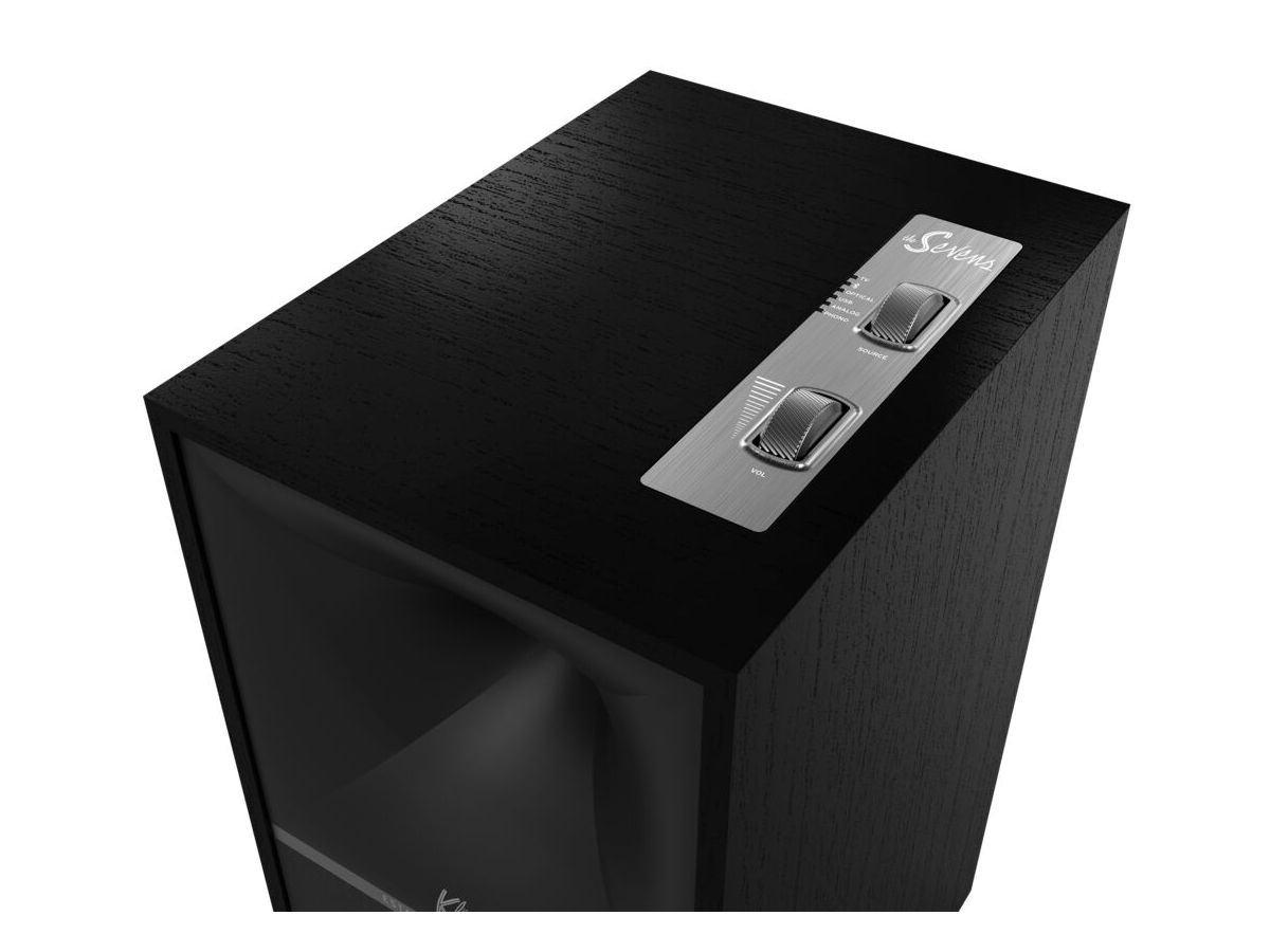 The Sevens - matte black, active Speaker, 200W