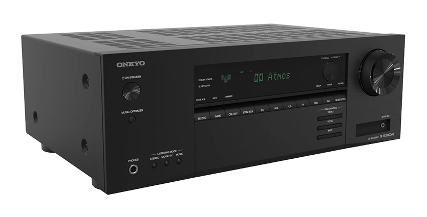 Ein Produktbild des neuen Onkyo TX-SR3100 von Vorne
