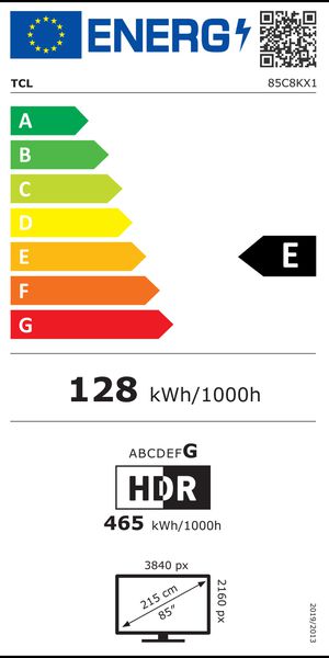 Étiquette énergétique 252566