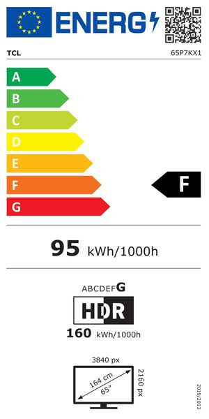 Étiquette énergétique 252592