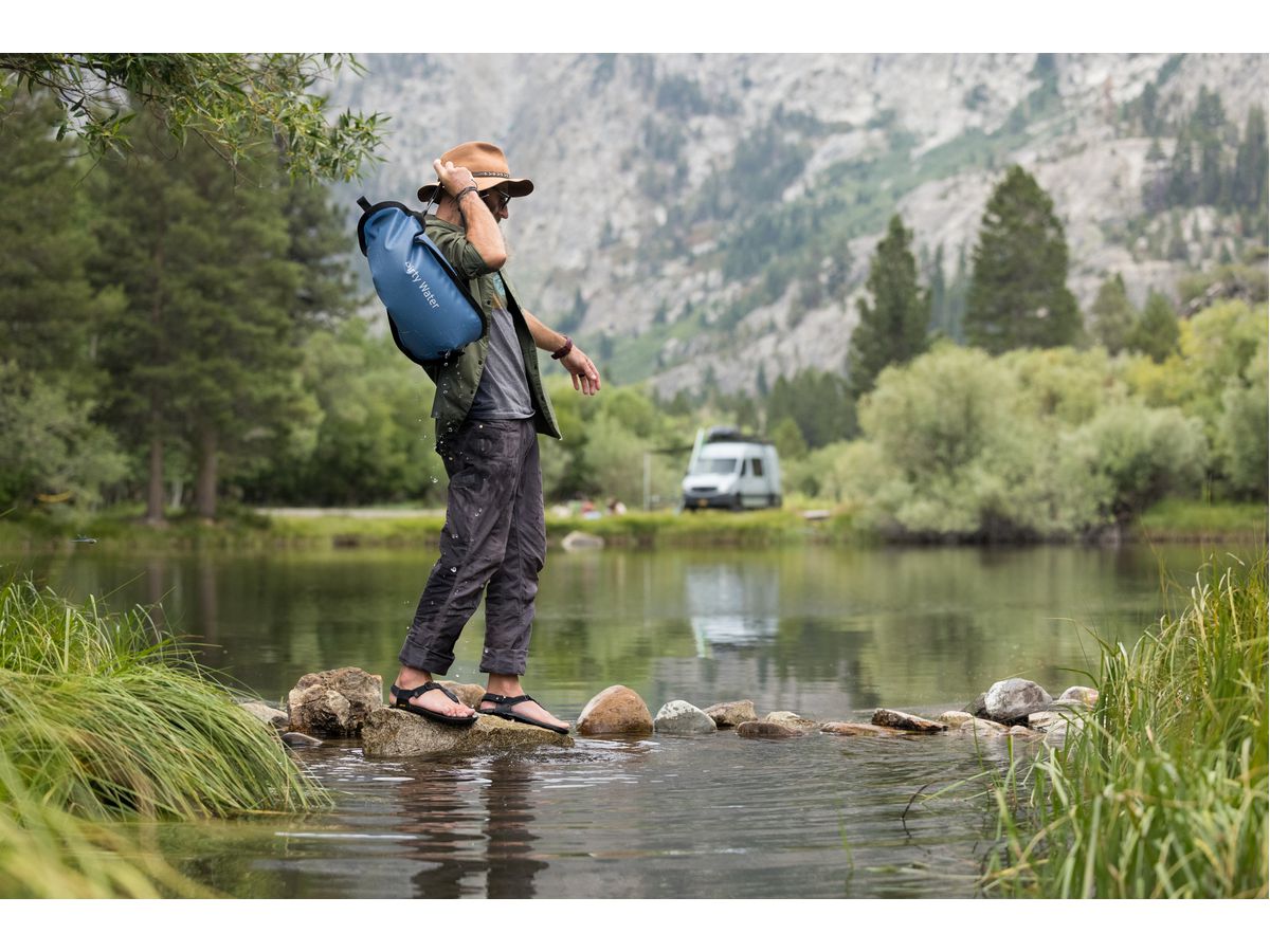 Large Capacity Gravity Water Filter Bag - Dark Gray