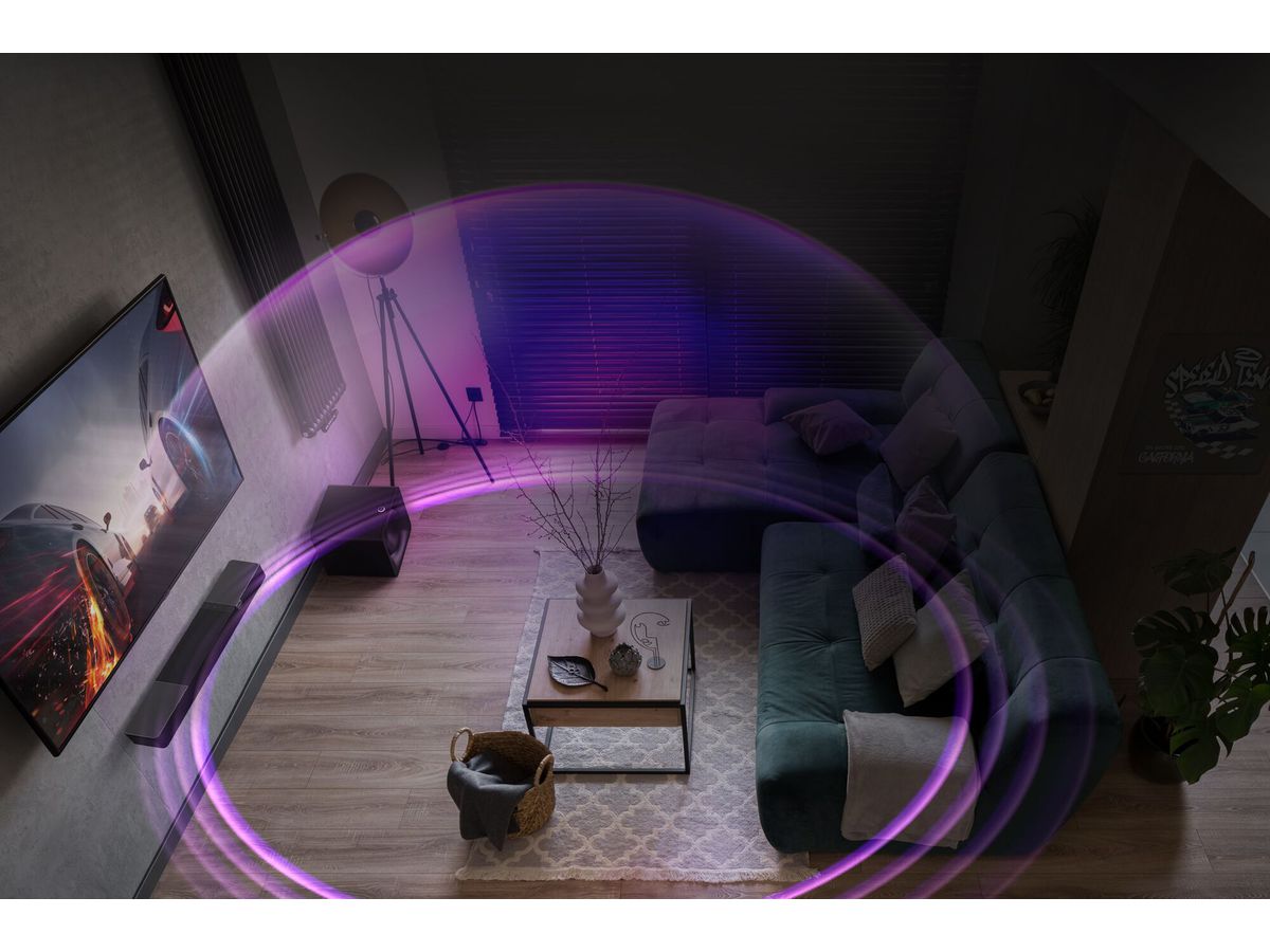 Flexus CORE 100 - Soundbar 2.1, schwarz