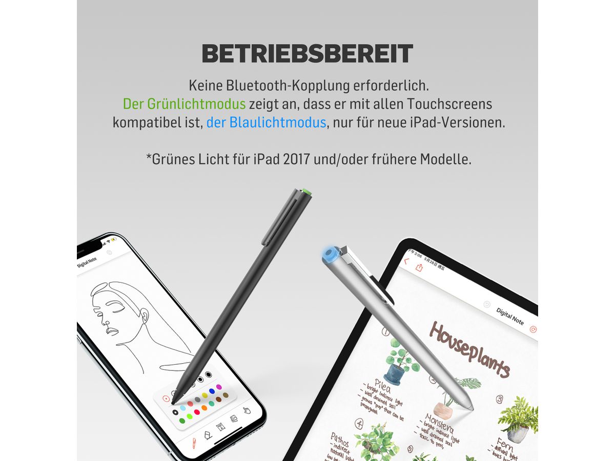 Dash 4 - Dual Mode Stylus, silver
