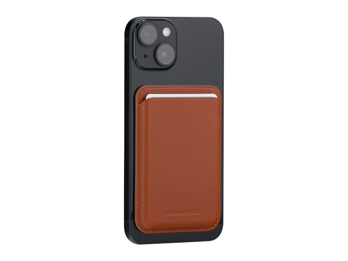 Roskilde - CC wallet MagSafe - Tan