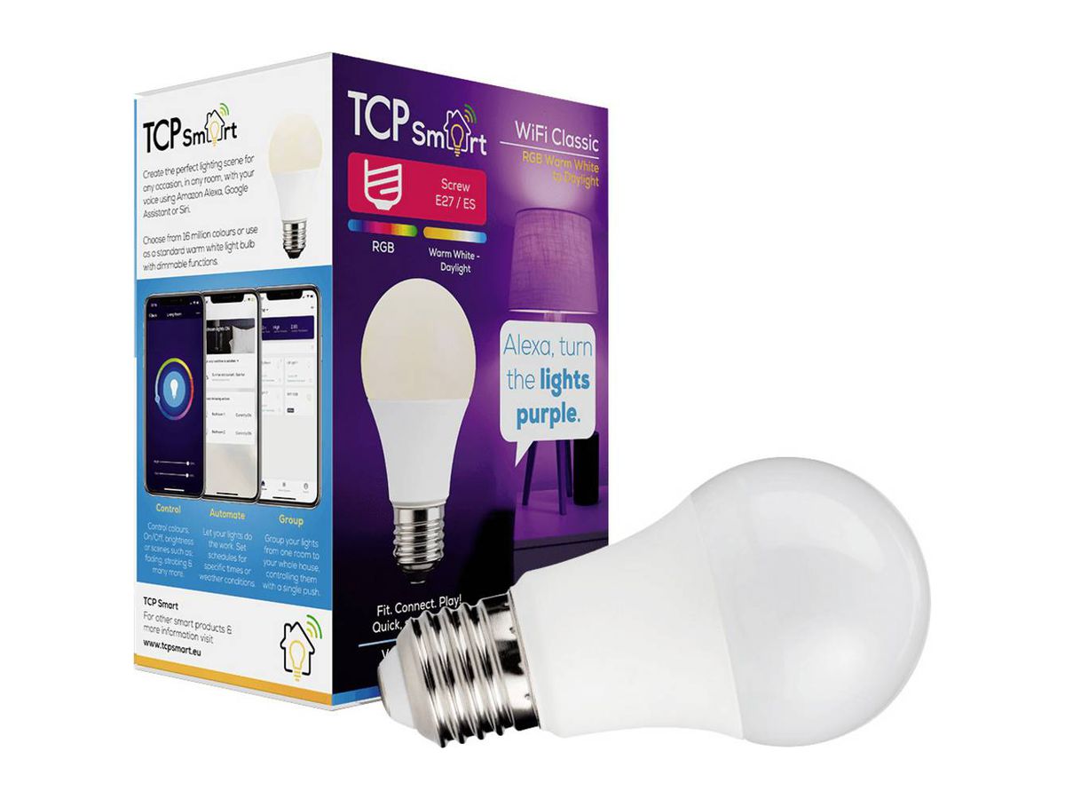 Classic RGB - Ampoules à LED Smart E27 RGB blanc chaud