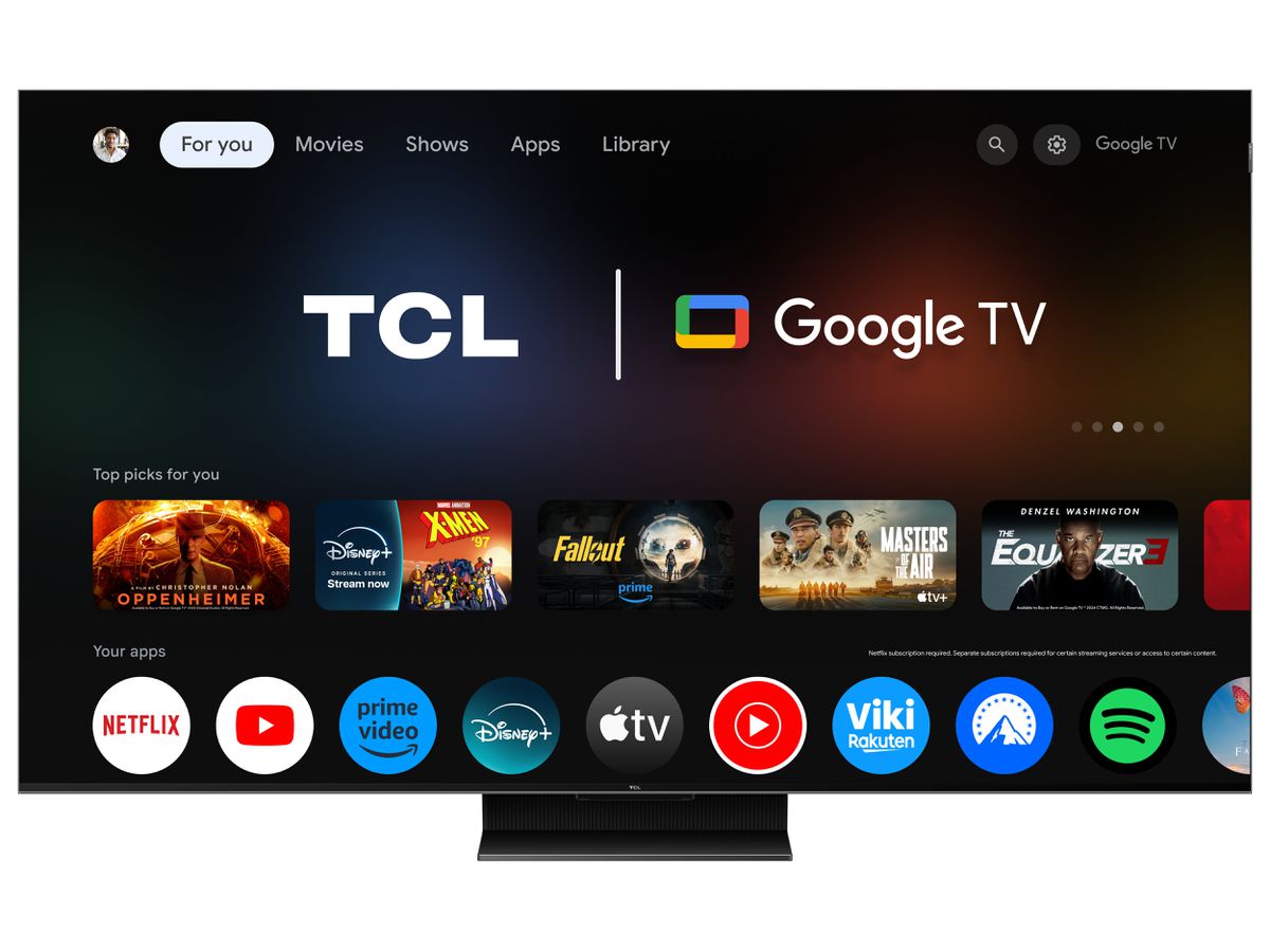 55C765 - 55 Zoll,QD-MiniLED,DV IQ,144Hz,2.1 sound