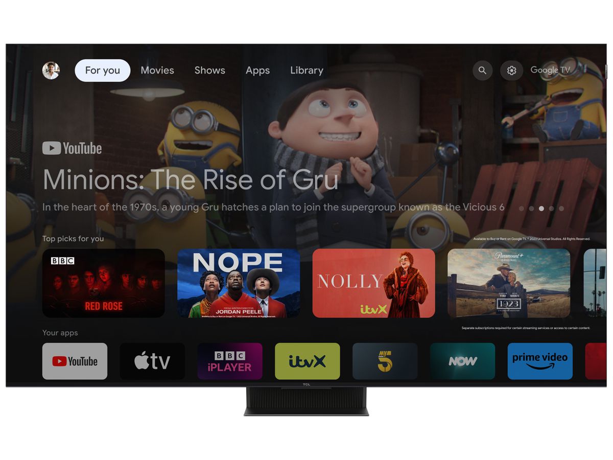 65C855 - 65 Zoll, 4K UHD, MiniLED, GoogleTV,144Hz