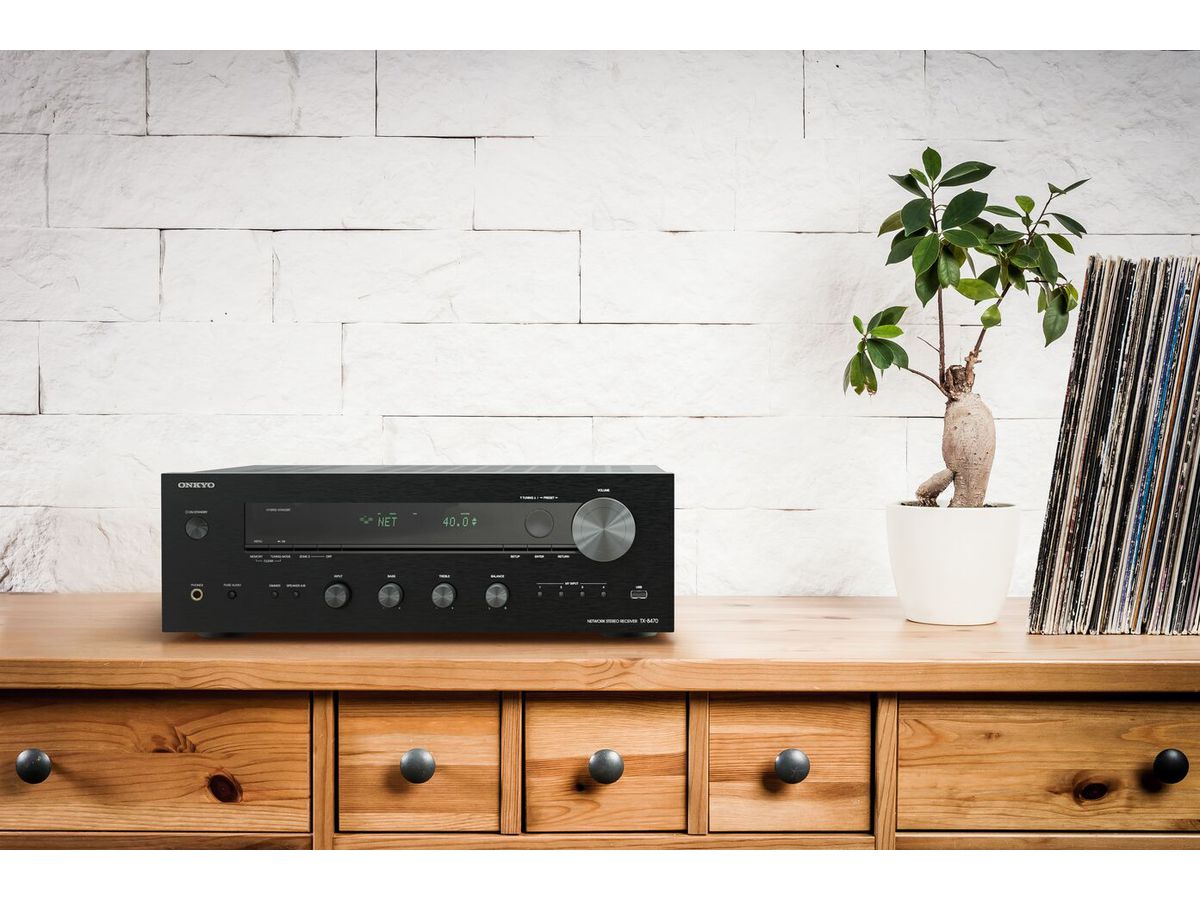 TX-8470 - HiFi-Receiver, DAB+, schwarz