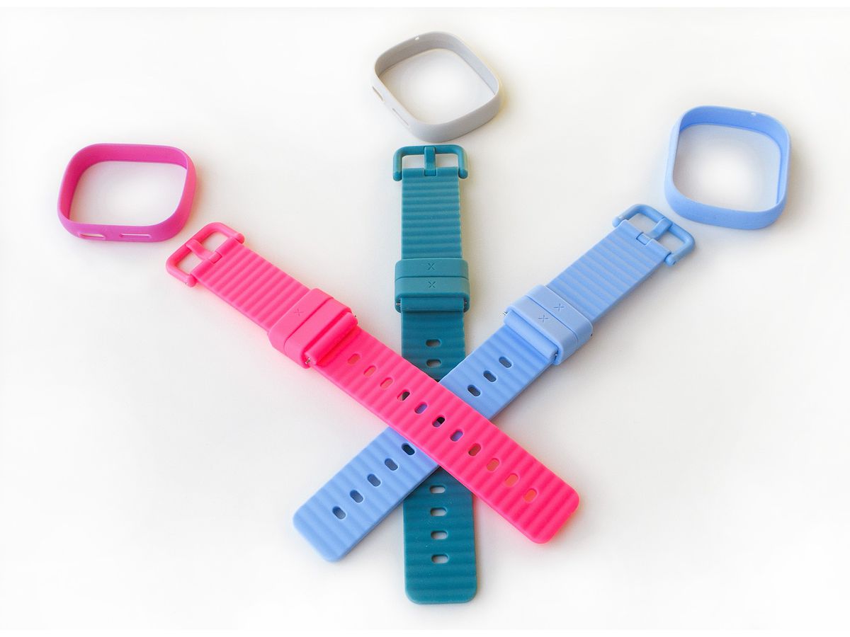 X6 Harmony Pack - Bracelets - Bleu Clair, Pink, Vert