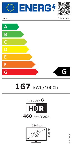 Étiquette énergétique 252525