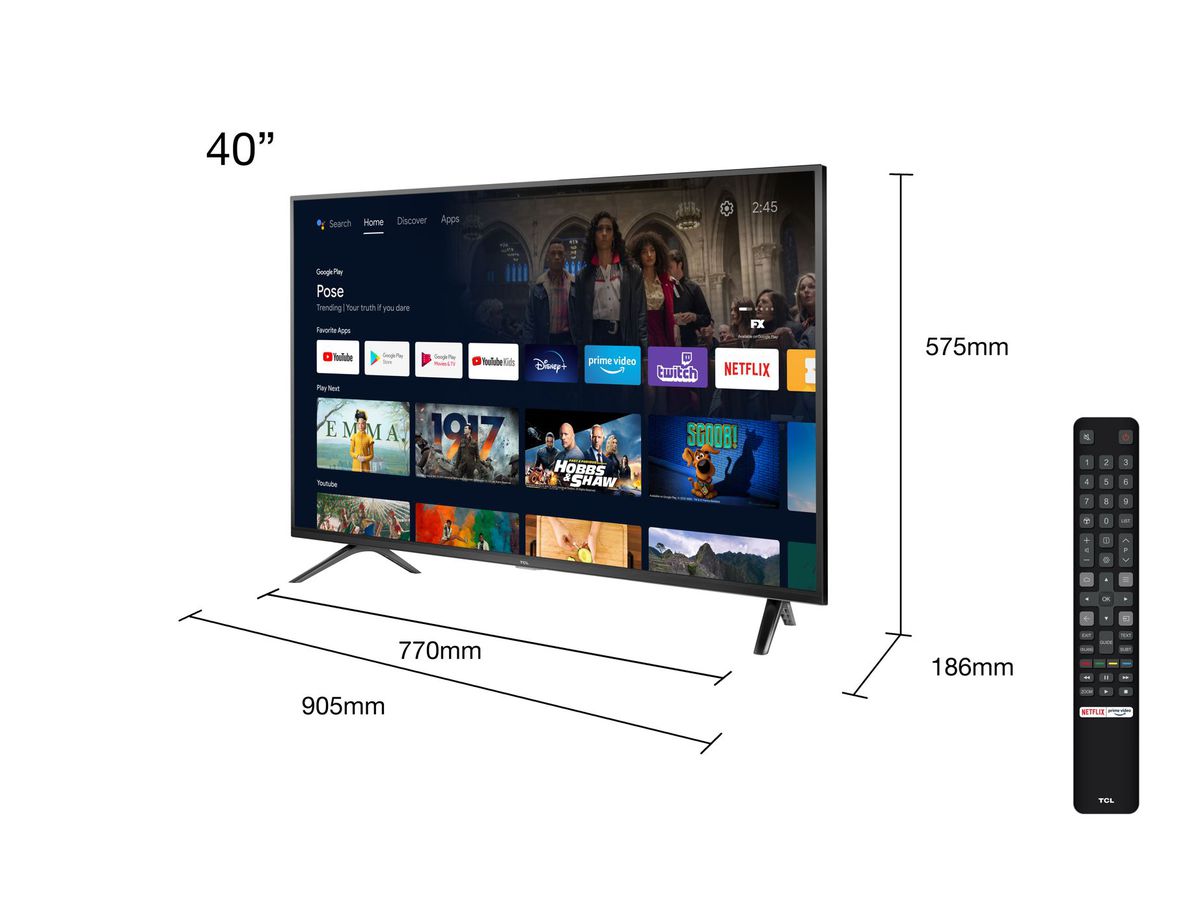 40S5200 - 40 Zoll FHD Android TV mit LED