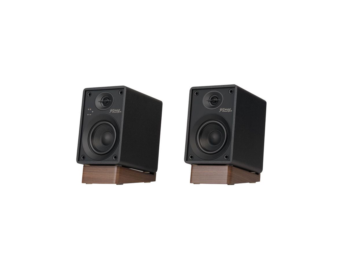 GX-10DB - schwarz, aktive Desktop-Lautsprecher